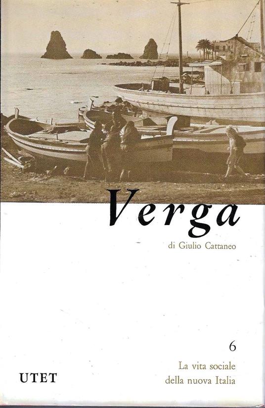 Giovanni Verga - Giulio Cattaneo - copertina