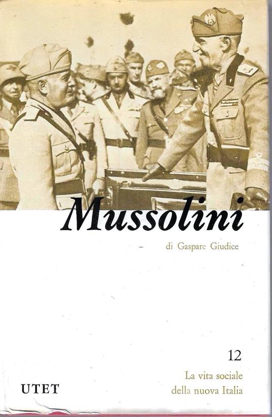 Benito Mussolini - Gaspare Giudice - copertina