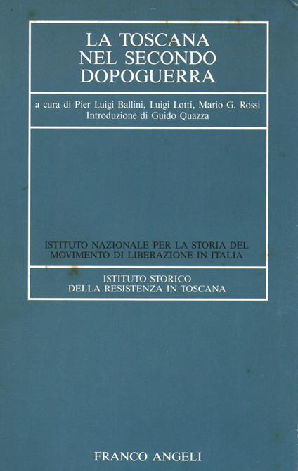 La Toscana nel secondo dopoguerra - copertina