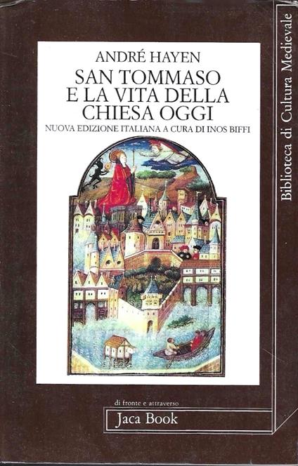 San Tommaso e la vita della Chiesa oggi - André Hayen - copertina