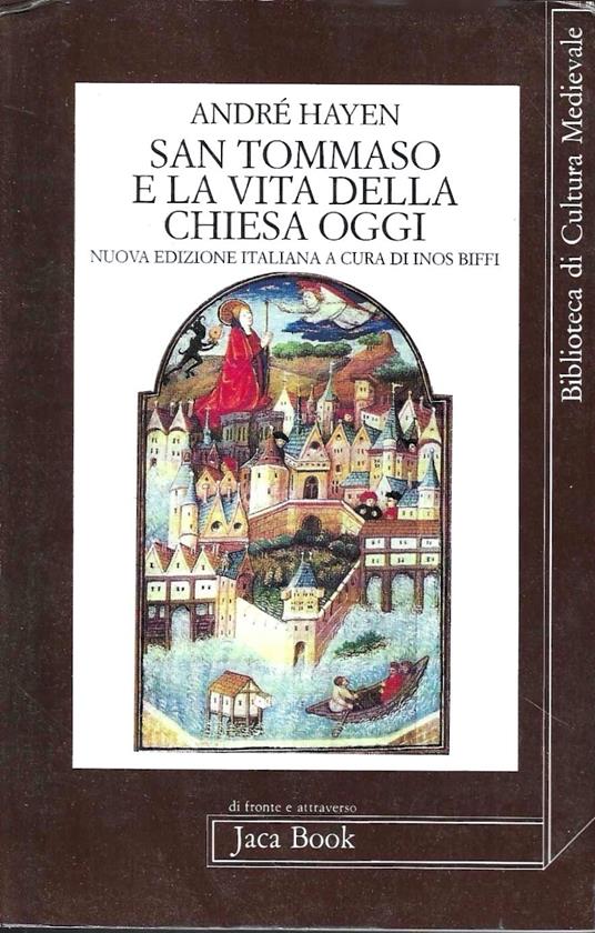 San Tommaso e la vita della Chiesa oggi - André Hayen - copertina