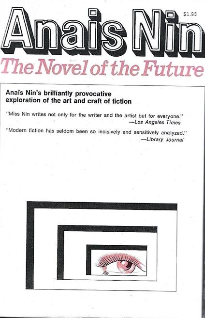 The Novel of the Future - Anaïs Nin - copertina