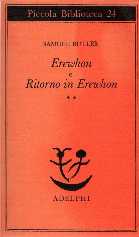 Erewhon e Ritorno in Erewhon - Samuel Butler - copertina