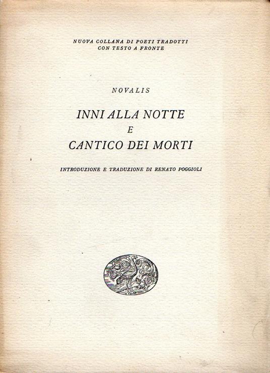 Inni alla notte e Cantico dei morti - Novalis - copertina