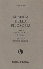 Miseria della filosofia. Risposta a 