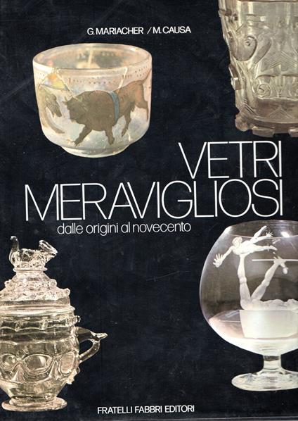 Vetri Meravigliosi dalle origini al novecento - copertina