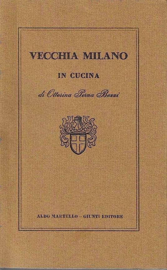 Vecchia Milano in cucina - copertina