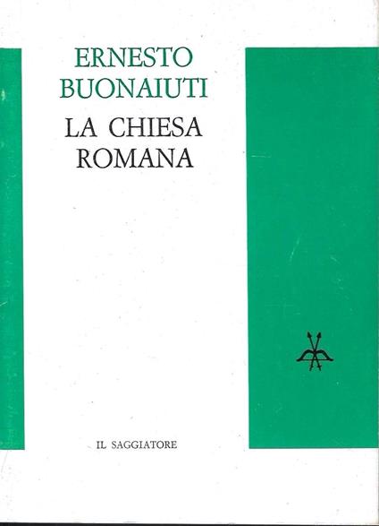 Chiesa Romana - Ernesto Buonaiuti - copertina