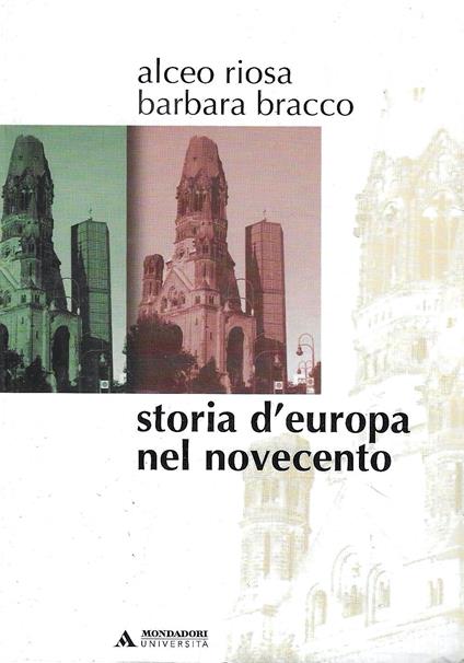 Storia d'Europa nel Novecento - Alceo Riosa - copertina