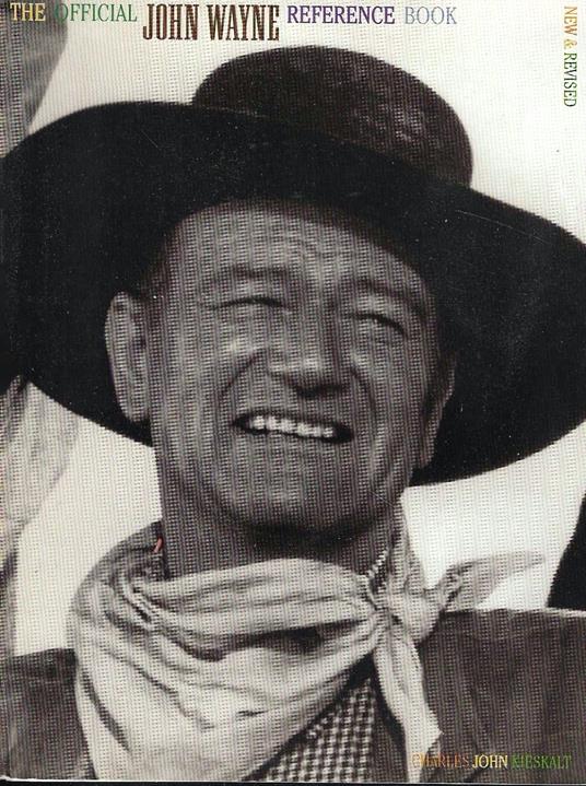 The Official John Wayne Reference Book - copertina