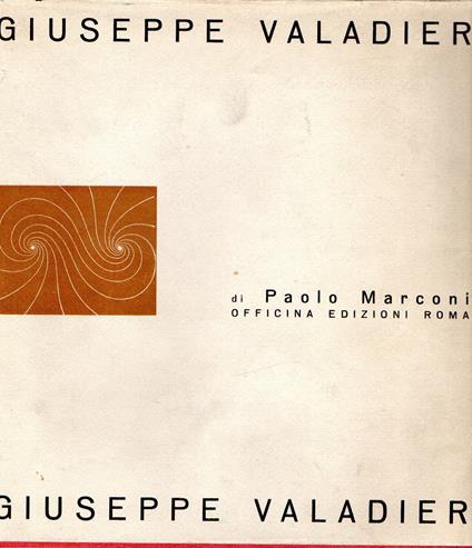 Giuseppe Valadier - Paolo Marconi - copertina
