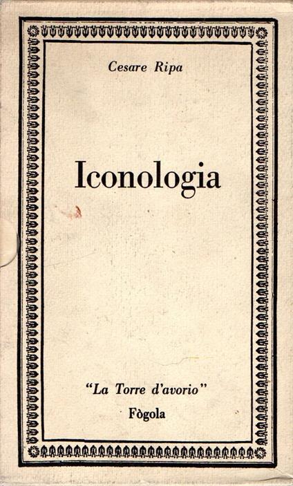 Iconologia (2 vol. in cofanetto) - Cesare Ripa - copertina