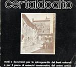 Certaldo alto. Studi e documenti per la salvaguardia dei beni culturali e per il pianto di restauro conservativo del centro antico