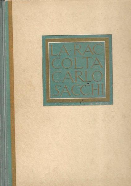 La Raccolta Carlo Sacchi - copertina