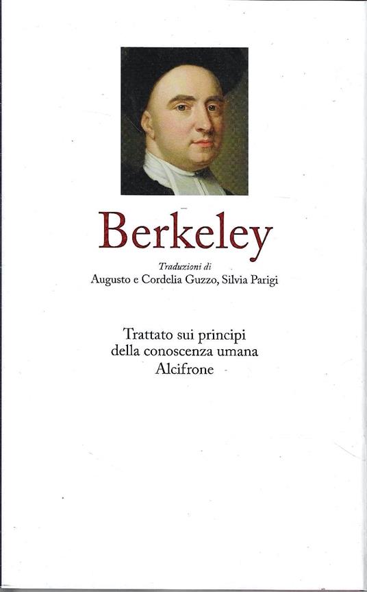 Trattato sui principi della conoscenza umana - Alcifrone - George Berkeley - copertina