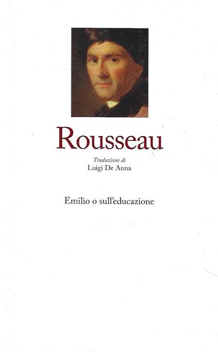 Emilio o sull'educazione - Jean-Jacques Rousseau - copertina