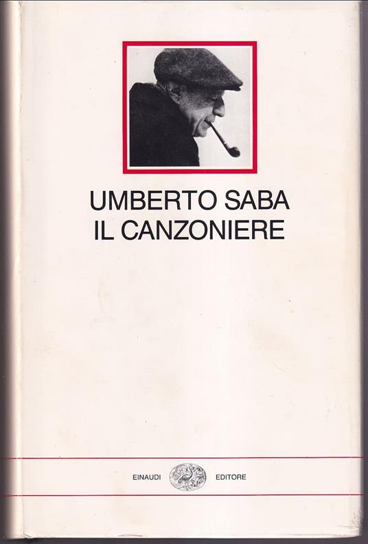 Il canzoniere - Umberto Saba - copertina