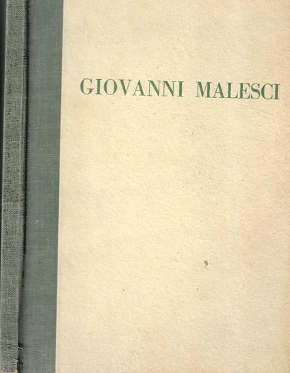 Giovanni Malesci - copertina