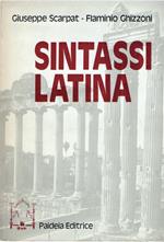 Sintassi latina