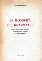 Le illogicità dei grammatici