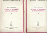 Scritti di filologia latina medievale (2 vol.)