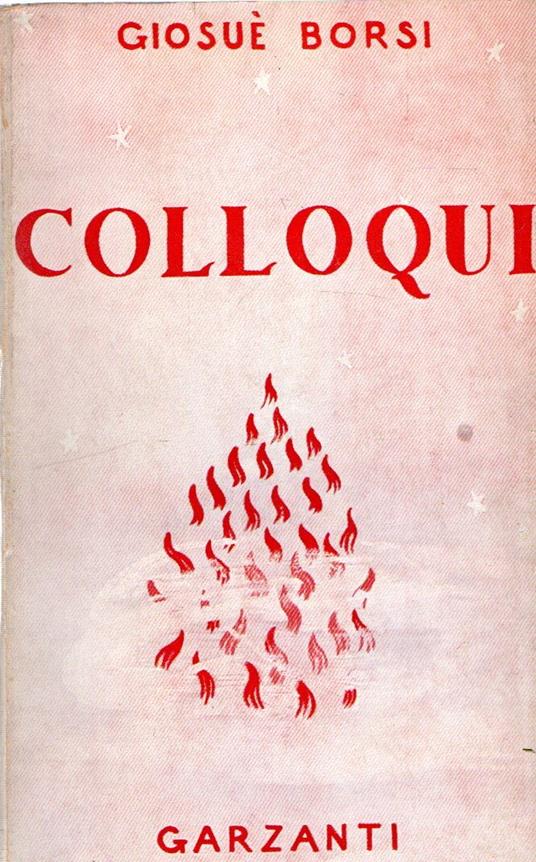 Colloqui - Giosuè Borsi - copertina