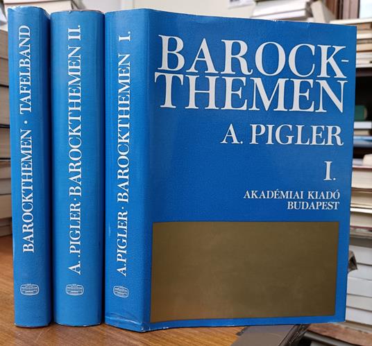 Barockthemen. Eine Auswahl Von Verzeichnissen Zur Ikonographie Des 17. Und 18. Jahrhunderts. Zweite, Erweiterte Auflage. COMPLETE in THREE (3) VOLUMES - copertina