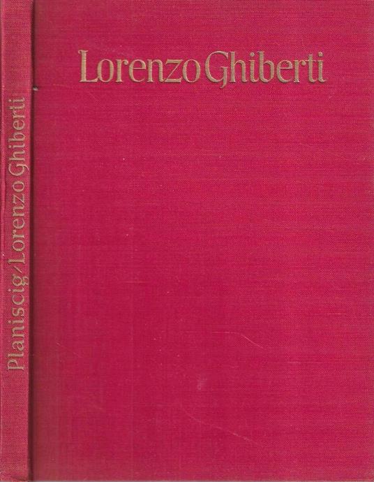 Lorenzo Ghiberti - Leo Planiscig - copertina
