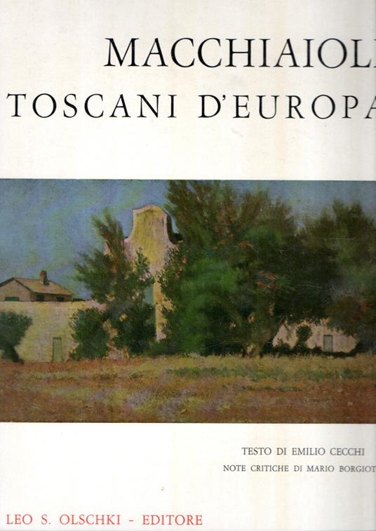 Macchiaioli toscani d'Europa - copertina