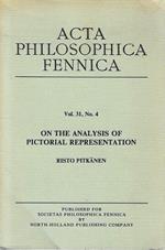 On the analysis of pictorial representation - Acta Philosophica Fennica, Vol. 31, No. 4