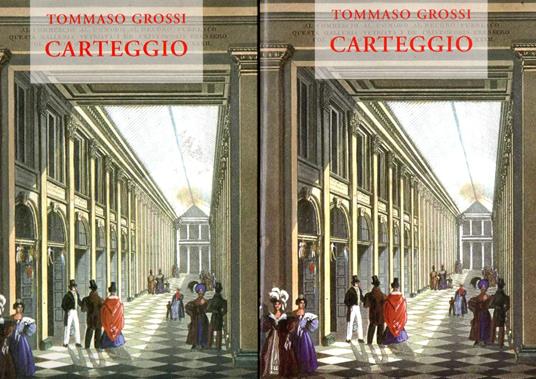 Carteggio 1816-1853 (2 vol.) - Tommaso Grossi - copertina