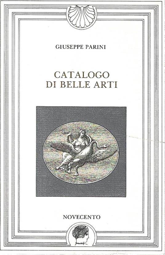 Catalogo di belle arti - Giuseppe Parini - copertina