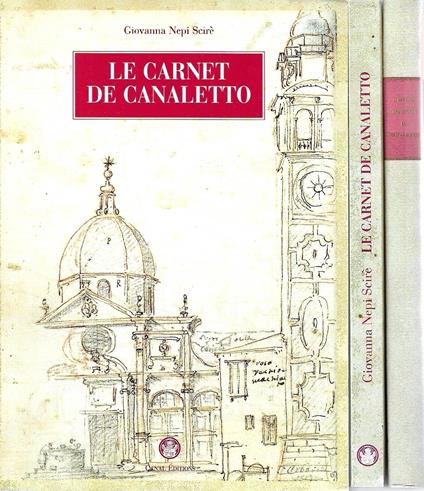 Le carnet de Canaletto - copertina