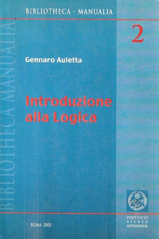 Introduzione alla Logica - Gennaro Auletta - copertina