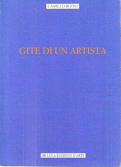 Gite di un artista - Camillo Boito - copertina