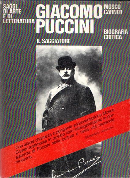 Giacomo Puccini : biografia critica - copertina