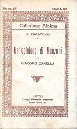 Un'opinione di Manzoni - Giacomo Zanella