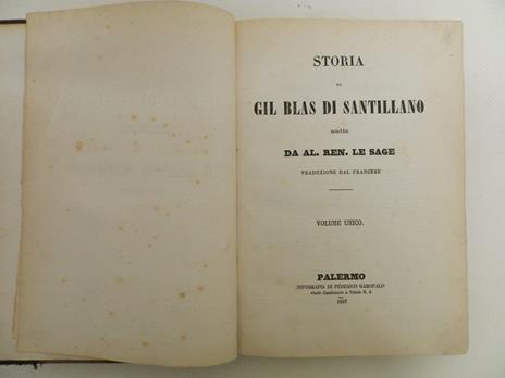 Storia di Gil Blas di Santillano - Alain-René Le Sage - 2