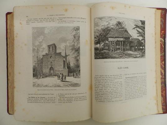 La terre a vol d’oiseau. Ouvrage contenant 10 cartes et 616 vues et types gravé sur bois - Onésime Reclus - 6
