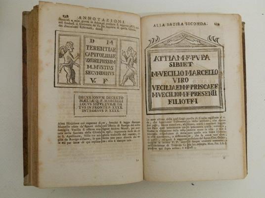 Giuvenale e Persio spiegati in versi volgari ed illustrati con varie annotazioni dal conte Camillo Silvestri di Rovigo - D. Giunio Giovenale - copertina