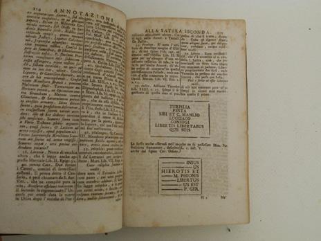 Giuvenale e Persio spiegati in versi volgari ed illustrati con varie annotazioni dal conte Camillo Silvestri di Rovigo - D. Giunio Giovenale - 4