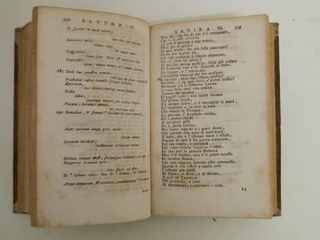 Giuvenale e Persio spiegati in versi volgari ed illustrati con varie annotazioni dal conte Camillo Silvestri di Rovigo - D. Giunio Giovenale - 6