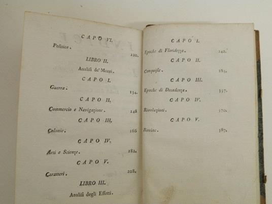 Della filosofia della storia. Libri tre dell'Abate Aurelio De' Giorgi Bertola. Patrizio riminese - Aurelio Bertola de' Giorgi - 6