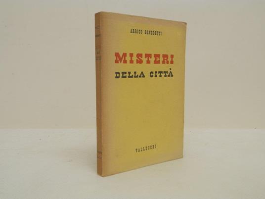 Misteri della città - Arrigo Benedetti - copertina