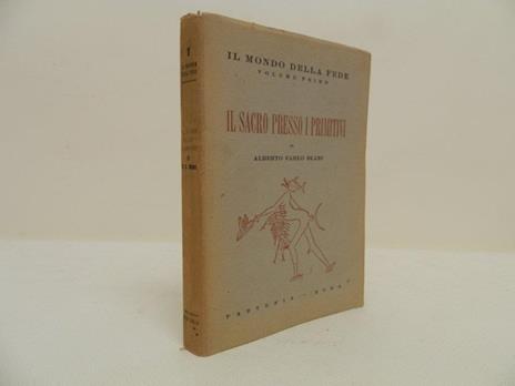 Il sacro presso i primitivi - Alberto Carlo Blanc - copertina