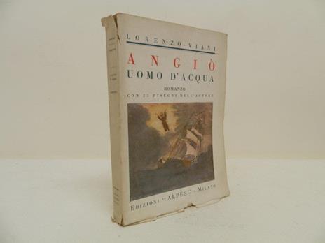 Angiò uomo d'acqua - Lorenzo Viani - copertina