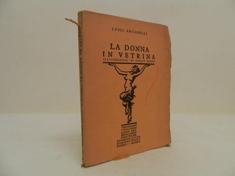 La donna in vetrina - Luigi Antonelli - copertina