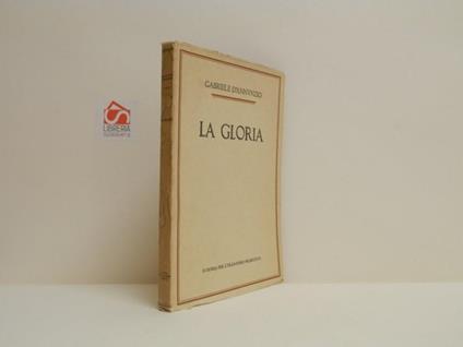 La gloria - Gabriele D'Annunzio - copertina