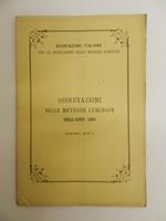 Osservazioni delle meteore luminose nell'anno 1886. Anno XVII