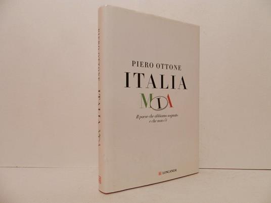 Italia mia - Piero Ottone - copertina